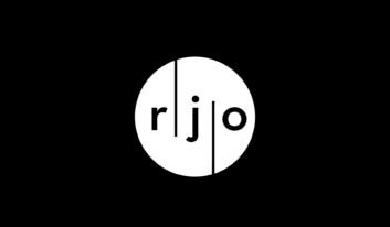 RJO Logo Black and White